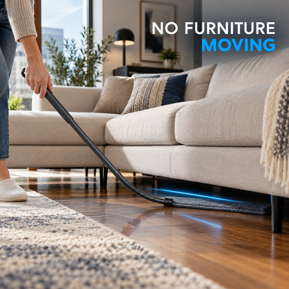 BEVVIER® FlexSweep Under-Furniture Dust Cleaner