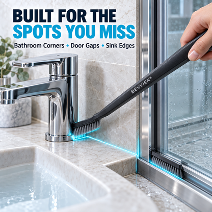 BEVVIER® EdgeReach Ultra-Slim Deep Gap Cleaning Brush