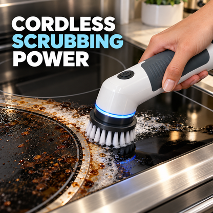 BEVVIER® SpinScrub Cordless Multi-Surface Detail Cleaner
