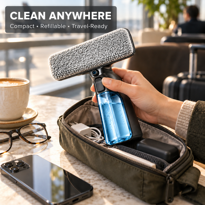 BEVVIER® ScreenSoft 2-in-1 Spray & Wipe Screen & Glass Cleaner