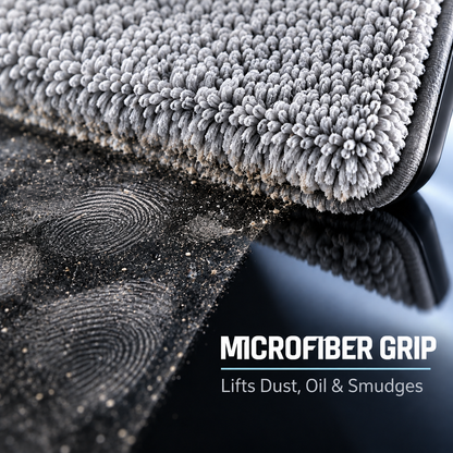 BEVVIER® ScreenSoft 2-in-1 Spray & Wipe Screen & Glass Cleaner