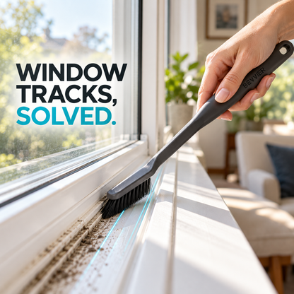 BEVVIER® EdgeReach Ultra-Slim Deep Gap Cleaning Brush